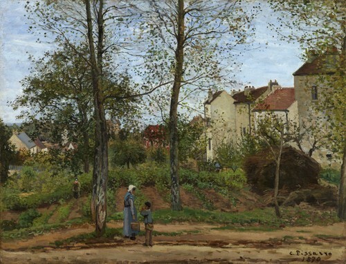 Houses at Bougival (Autumn)