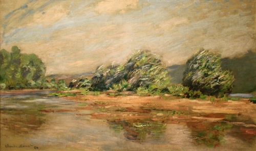 The Seine at Port-Villez (A Gust of Wind)