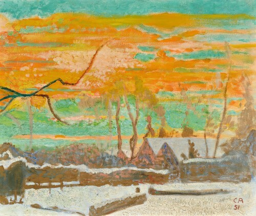 Winter evening 1951