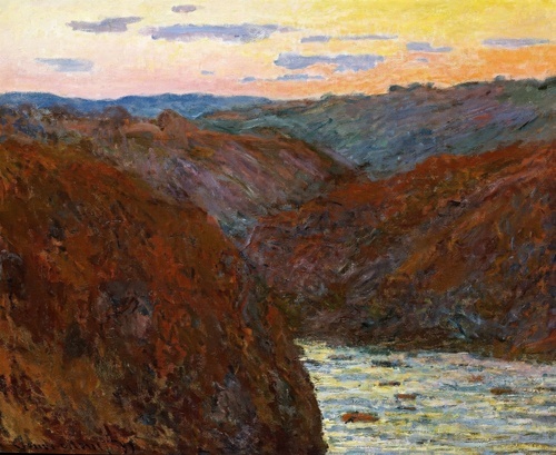 Valley of the Creuse, Sunset