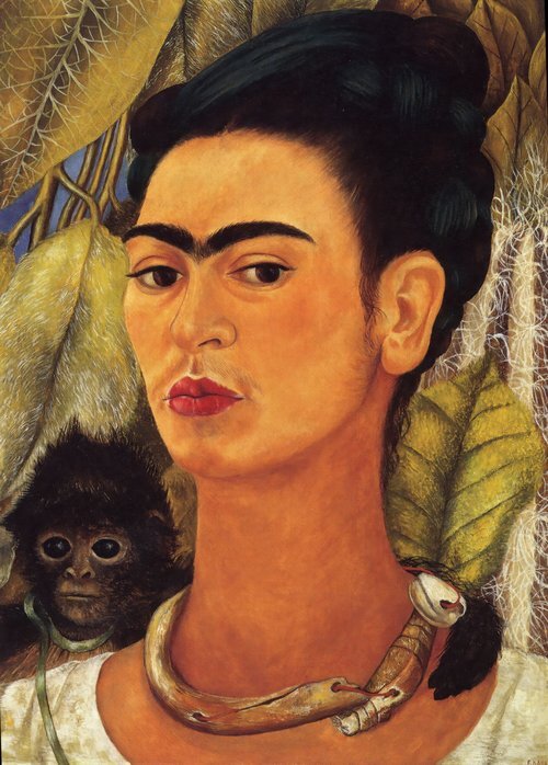 Self Portrait with a Monkey