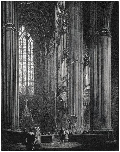 Original vintage magazine ad for the Estey Pipe Organ in church