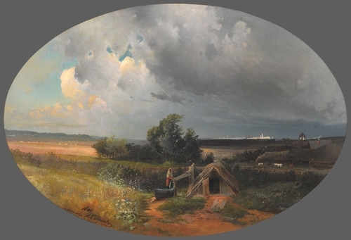 View of Moscow from Mazilovo 1861
