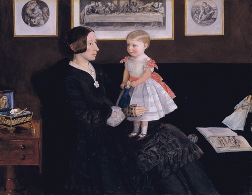 Mrs James Wyatt Jr and her Daughter Sarah