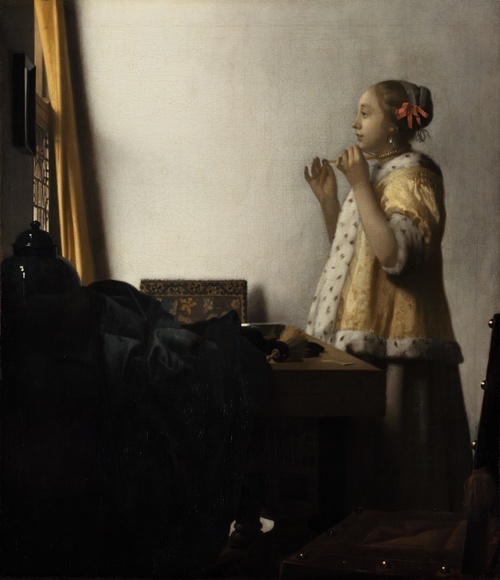 Young Lady with a Pearl Necklace