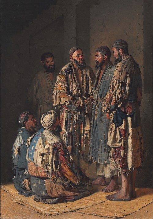 Politicians in an Opium Den. Tashkent 1870