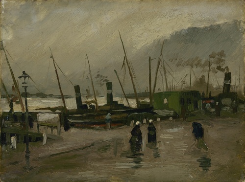 The De Ruijterkade in Amsterdam