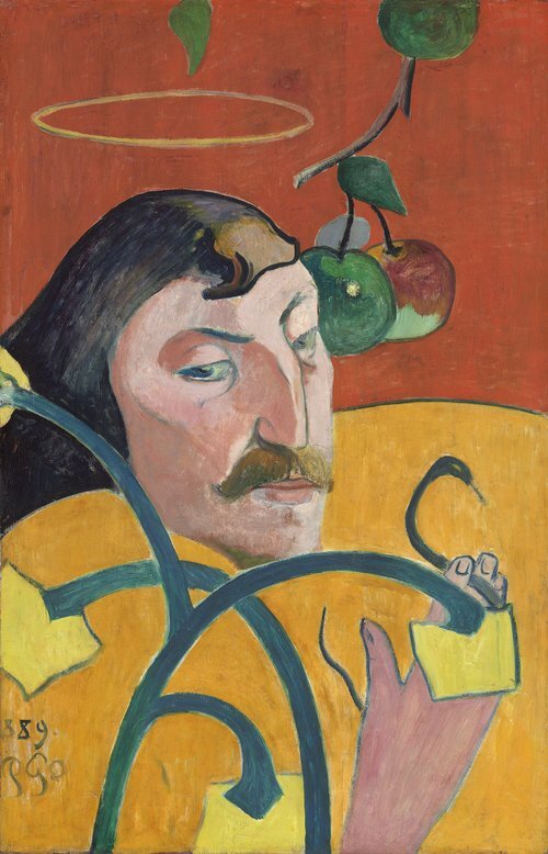 Self-Portrait with Halo