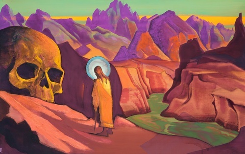 Issa and the Giant Skull