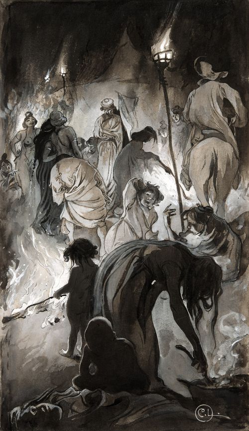 Illustration to Singoalla The Wind Is My Lover