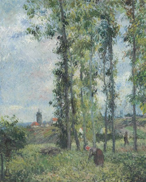 Paisaje en Pontoise 1879