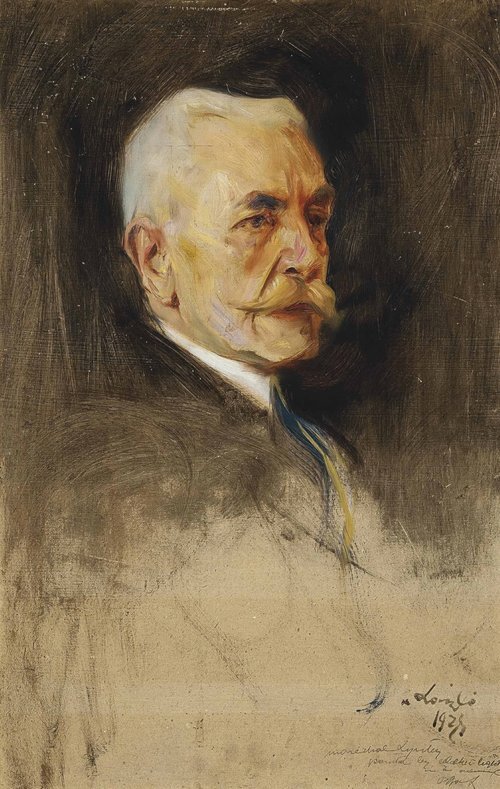 Portrait of Marshal Louis Hubert Lyautey 1929