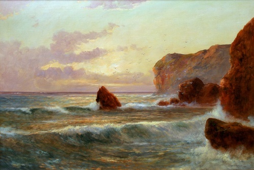 Breakers Along the Coast