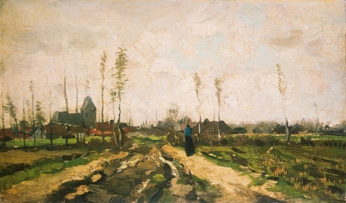 Landscape with Church and Farms