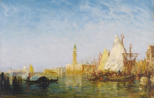 View of Venice with the Doge's Palace
