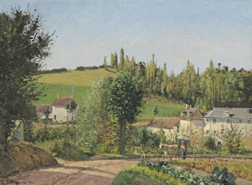 Hamlet near Pontoise 1872