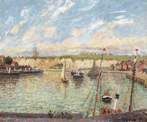 The Outer Harbor of Dieppe, Afternoon, Bright Weather