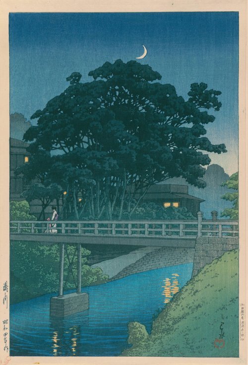 Twenty Views of Tokyo: Takinogawa, 1929