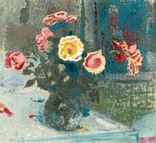 Roses in a Vase