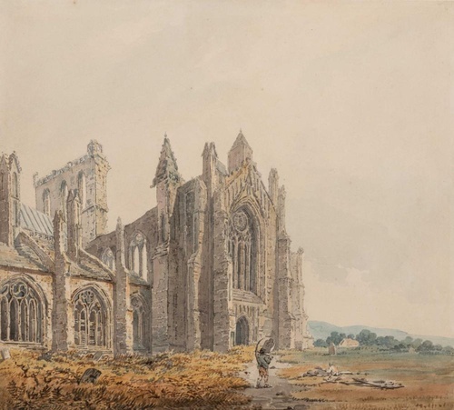 Ruined Abbey Landscape