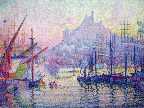 View of the Port of Marseilles