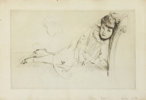 Girl Reclining