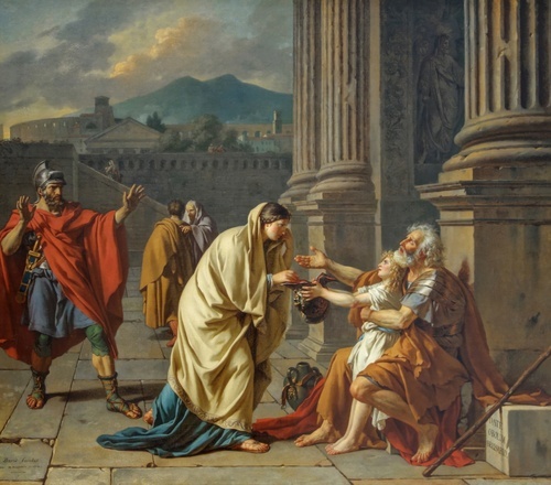 Belisarius recognized by a soldier