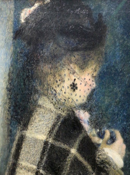 Jeune femme à la voilette