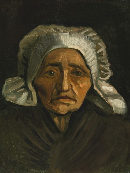 Head of a Peasant with White Cap