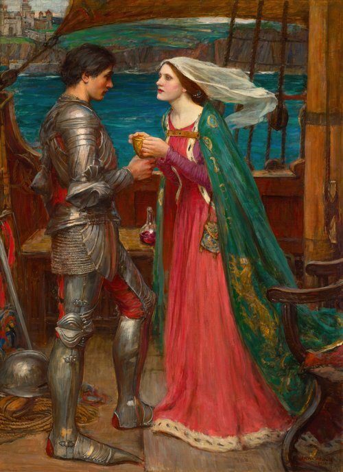 Tristan and Isolde with the Potion