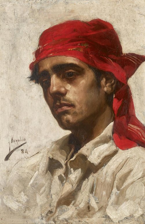 The Young Man with the Red Bandana