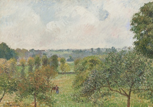 Po dešti, podzim, Éragny 1901