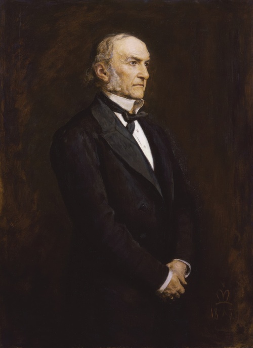 Portrait of William Gladstone