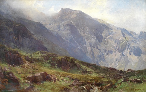 Mountain Landscape, North Wales