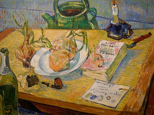 Still Life with a Drawing Board, Pipe, Onions and Sealing Wax