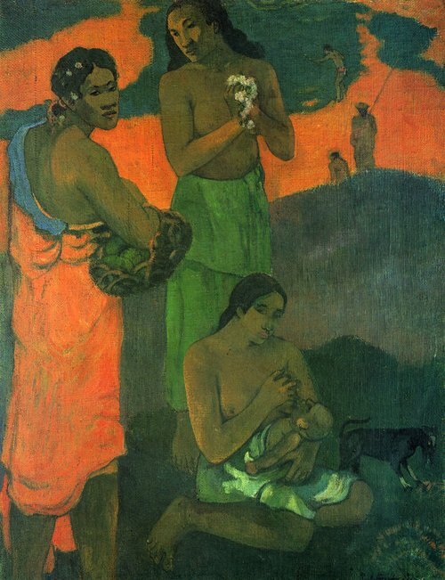 Women on the Seashore (Motherhood I)