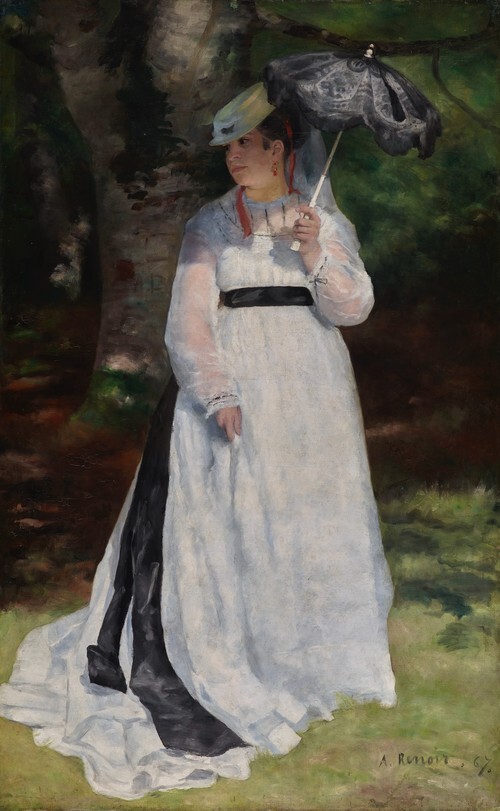 Lise with a Parasol