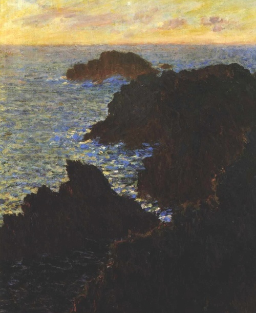 Rocks at Belle-Isle, Port-Domois