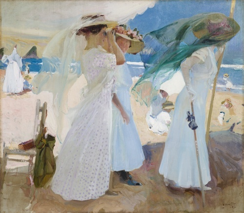 Под навесом, Сарауз 1910