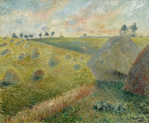 Landscape with Haystacks, Osny