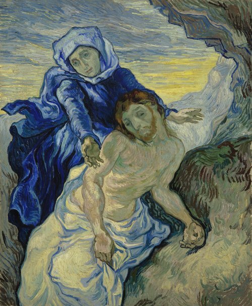 Pietà (after Eugène Delacroix)