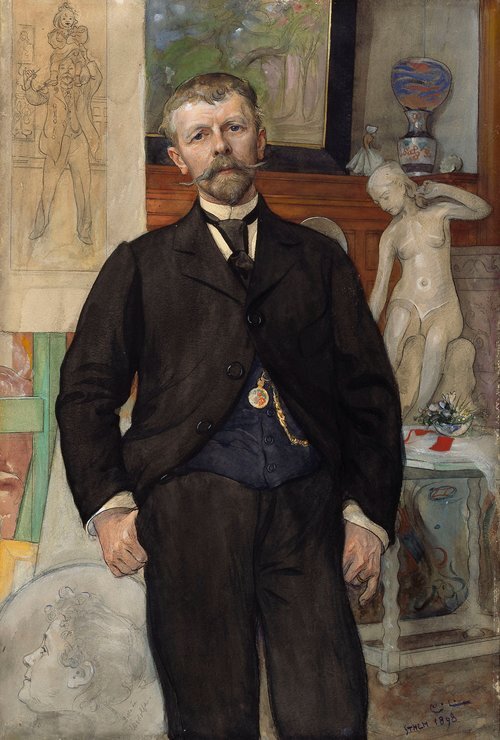 Portrait of the Architect Jac. Ahrenberg