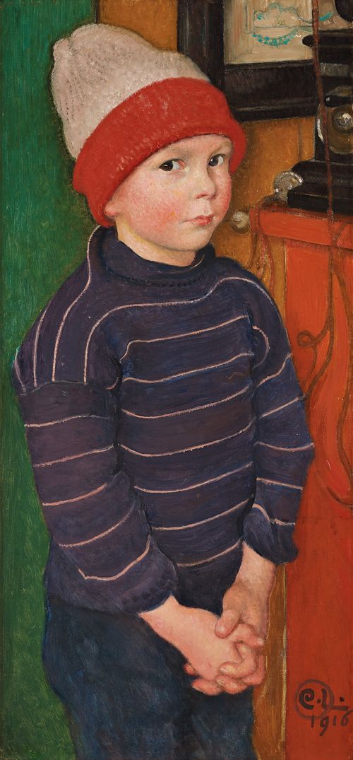 Portrait of Elof Persson 1916