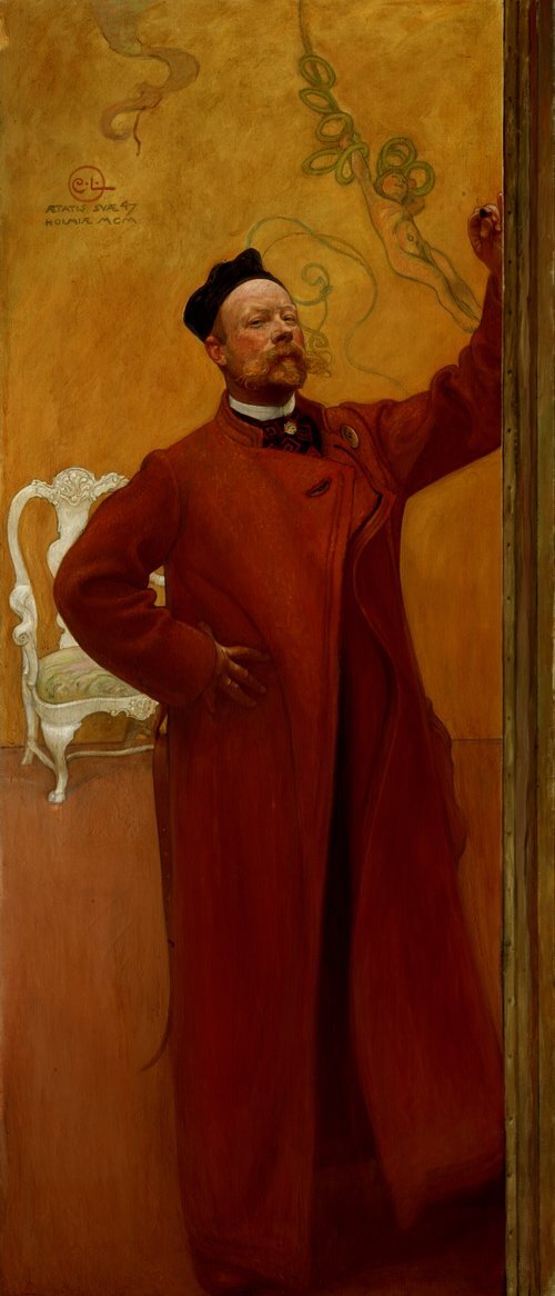 Before the Mirror. Self Portait