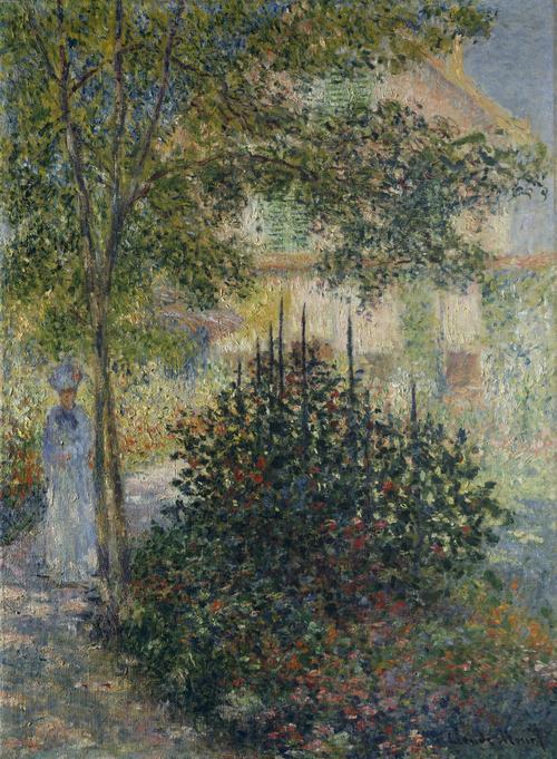 Camille Monet in the Garden at Argenteuil