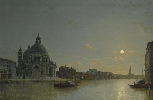 Venice, View of the Grand Canal with the Church of Santa Maria della Salute