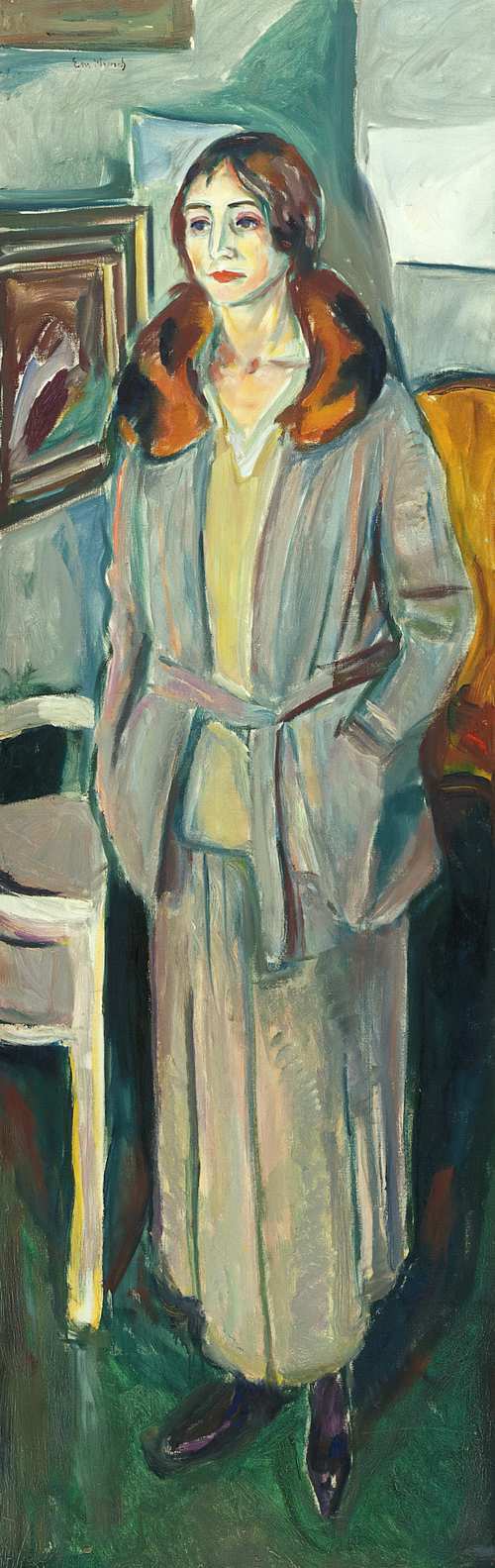 Woman in Grey
