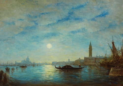 Bacino San Marco, Venice, Under Moonlight