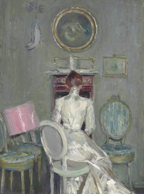 Madame Helleu at Her Desk