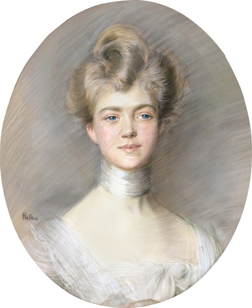 Portrait of Anna Harriman Sands Rutherfurd Vanderbilt